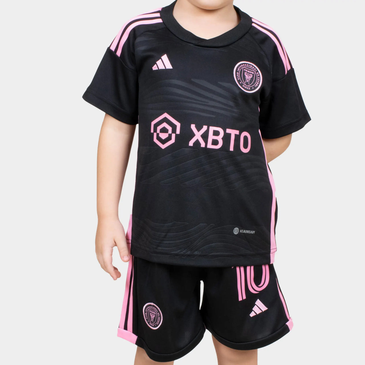 Messi Kids Jersey - Inter Miami 23/24 Away Black