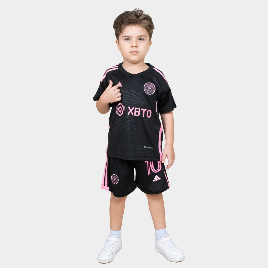 Inter Miami 24/25 Auswärts-Fußballtrikot für Kinder