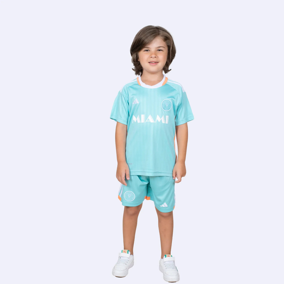 Camiseta de fútbol local del Inter Miami 23/24 para niños