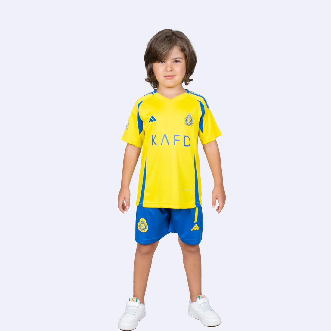 Camiseta de fútbol local para niños de Al Nassr 2024