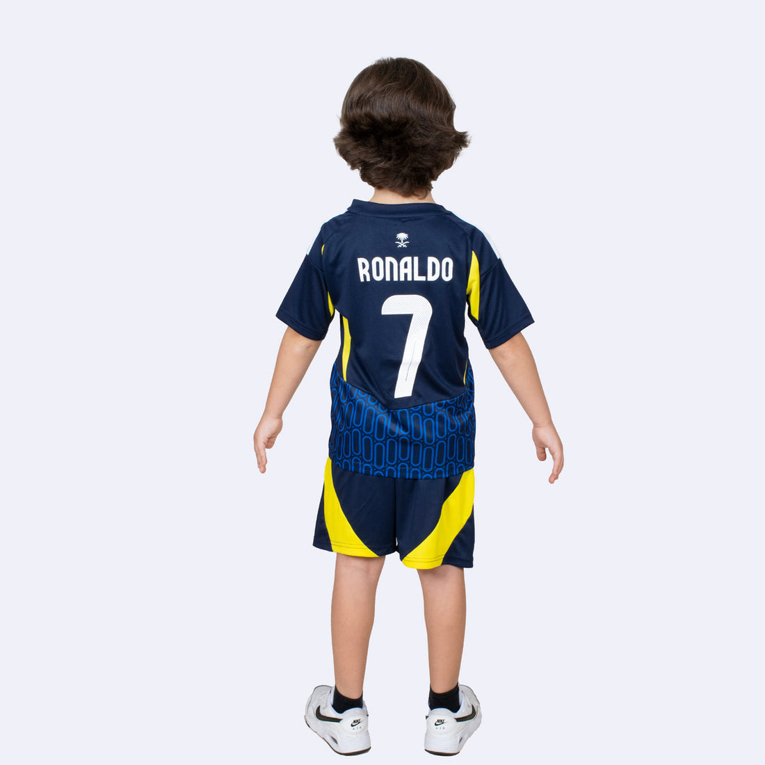 Ronaldo Kids Jersey - Al Nassr 2025 Blue Away