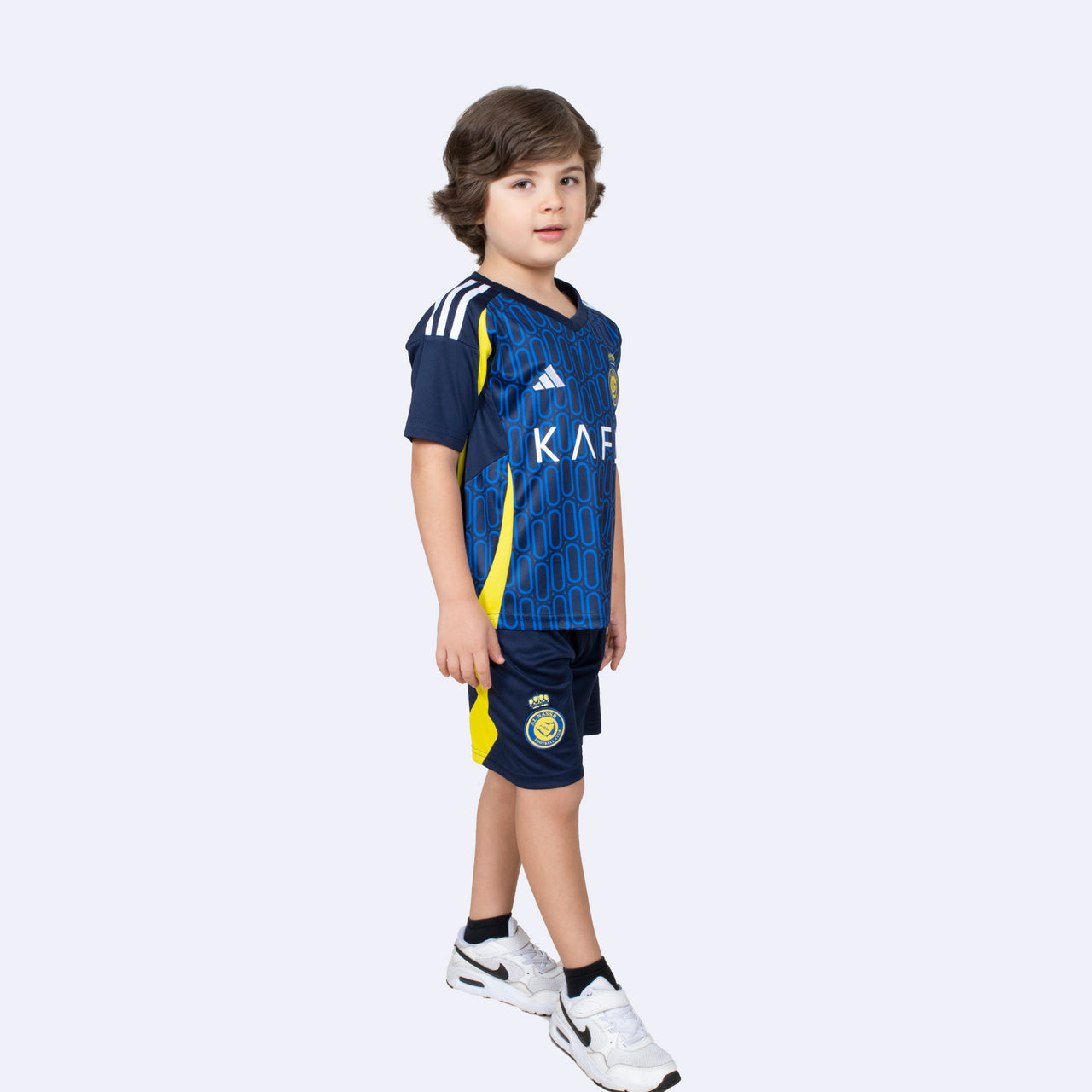 Ronaldo Kids Jersey - Al Nassr 2025 Blue Away