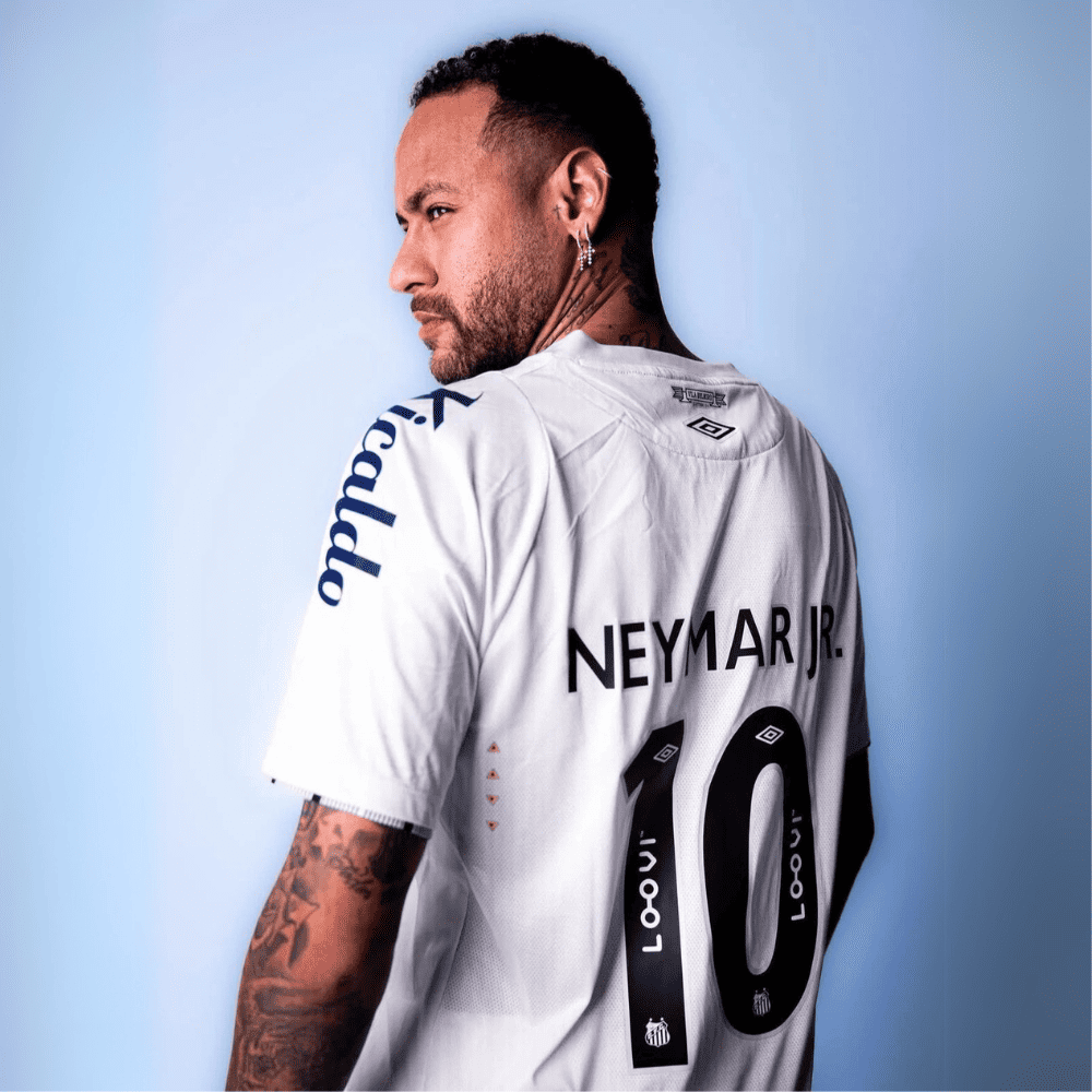 Neymar Santos Jersey 2025