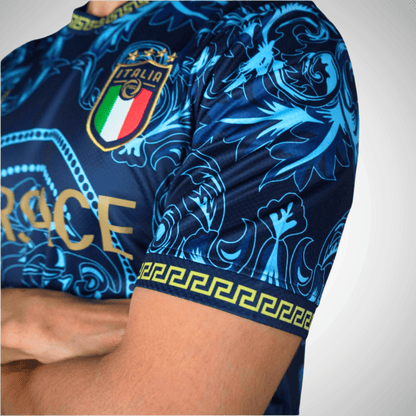 Italy Versace Jersey - Blue Aqua Edition