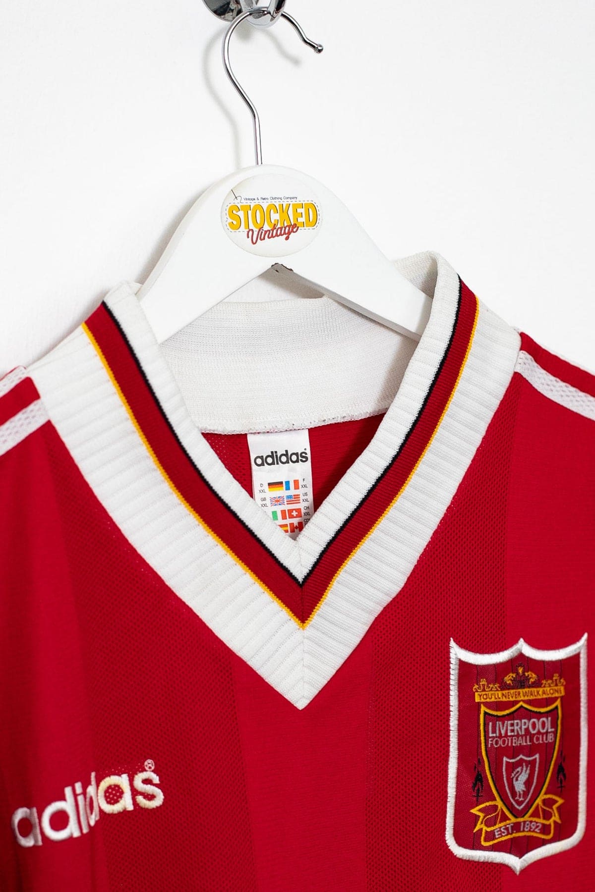 LIVERPOOL 1995 Heim-Retrotrikot