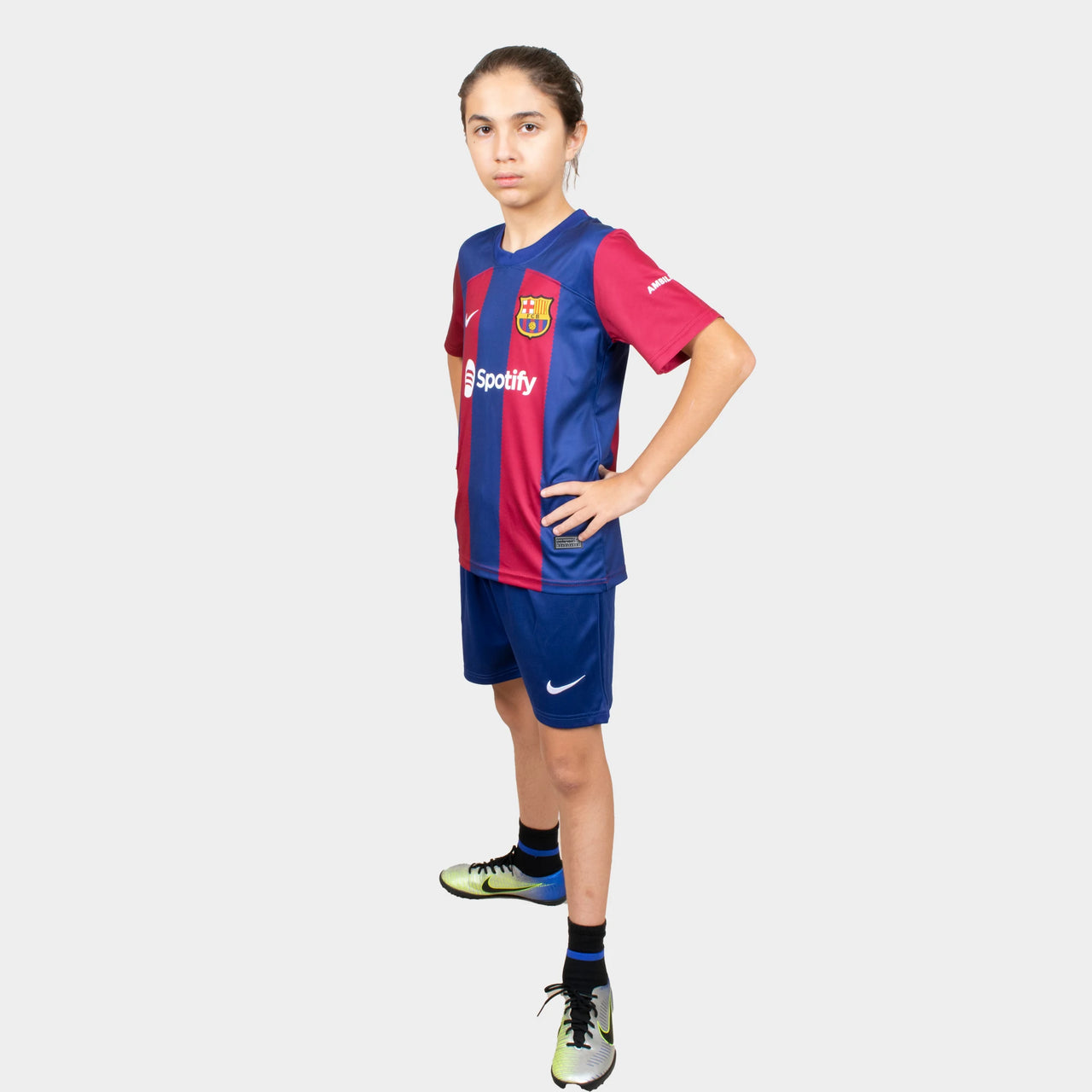 Barcelona Kids Soccer Jersey 2023/24 Home