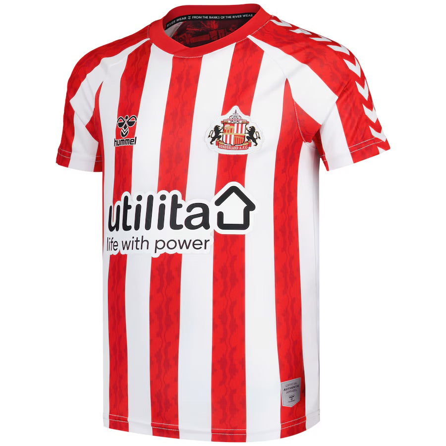 sunderland hummel home jersey 2024 25