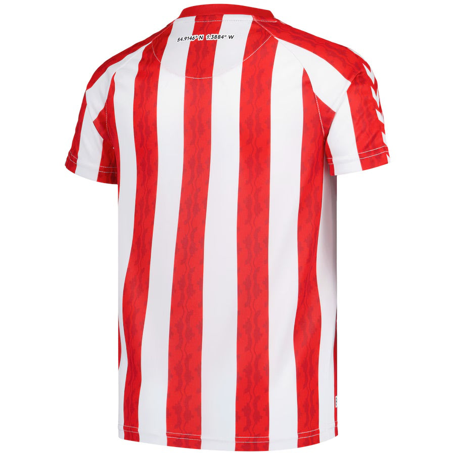 sunderland hummel home jersey 2024 25