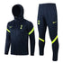 tottenham dark blue premium Football Tracksuit