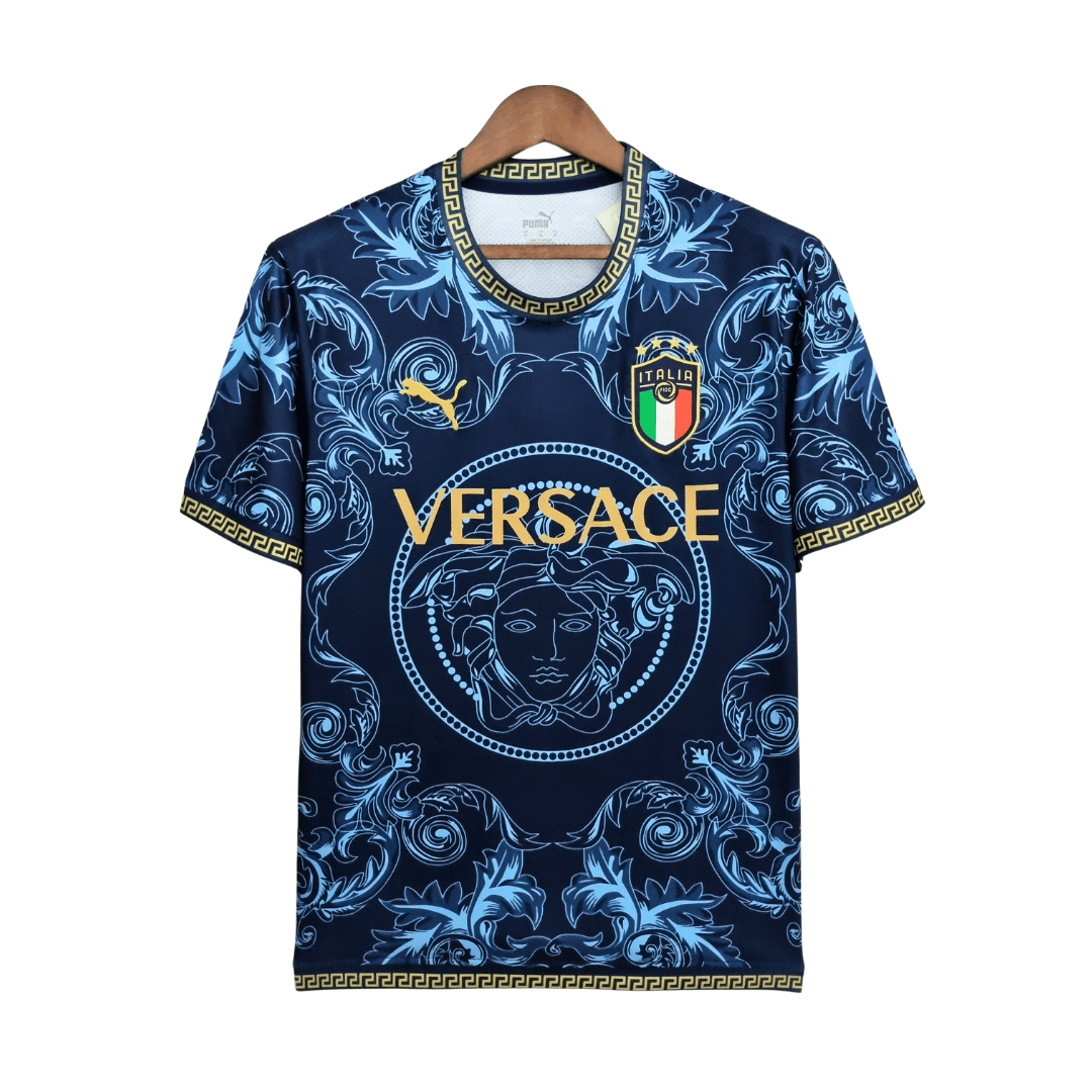 Italy Versace Jersey - Blue Aqua Edition