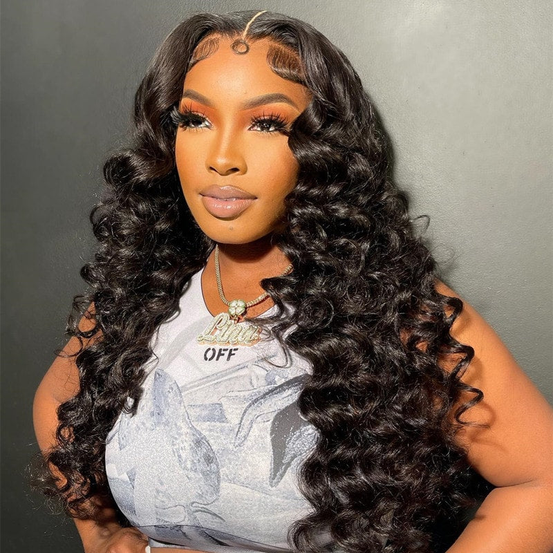 Wand Curls Human Hair Wig - HD Lace Wigs