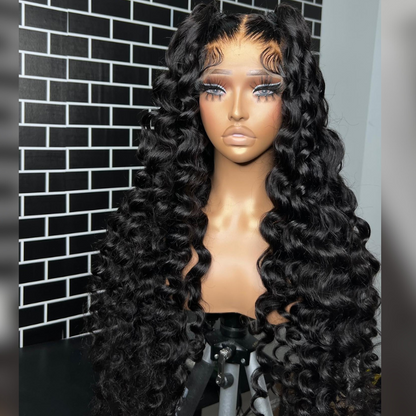 Wand Curls Loose Deep Ocean Wave Lace Front Wig