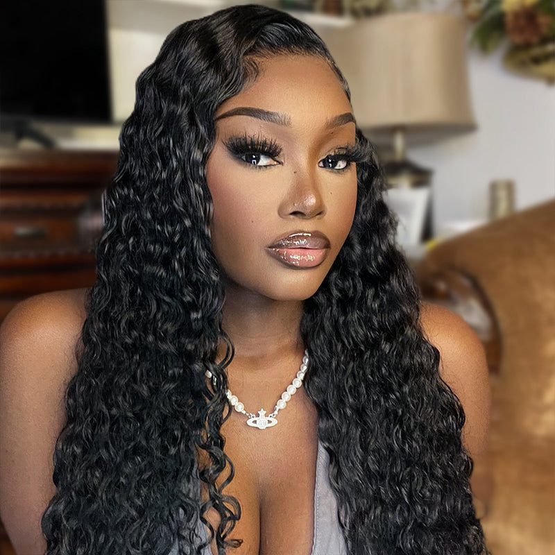 Water Wave Human Hair Wig - HD Lace Wigs