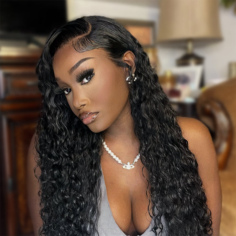 Water Wave Human Hair Wig - HD Lace Wigs