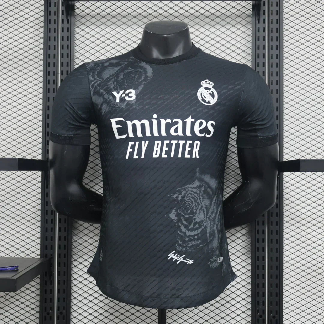 REAL MADRID Y3 SCHWARZES SONDEREDITIONS-KIT | 24/25 SPIELER VERSION