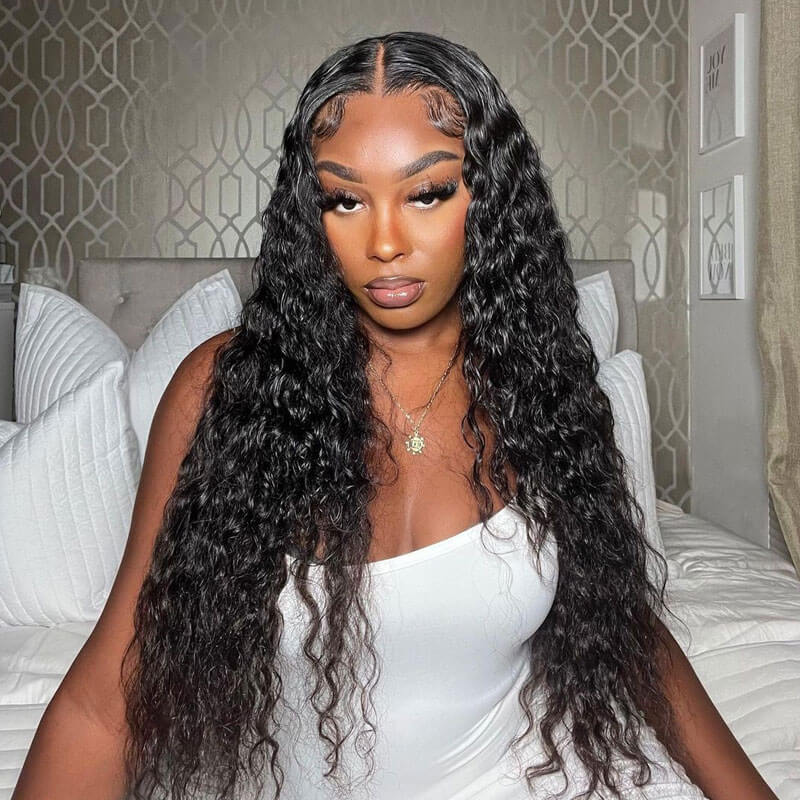 Water Wave Synthetic Wig - HD Lace Wigs