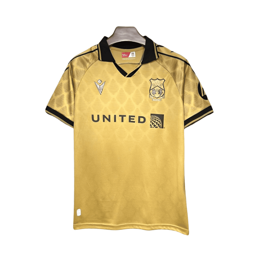 24/25 Wrexham Jersey – Gold Third