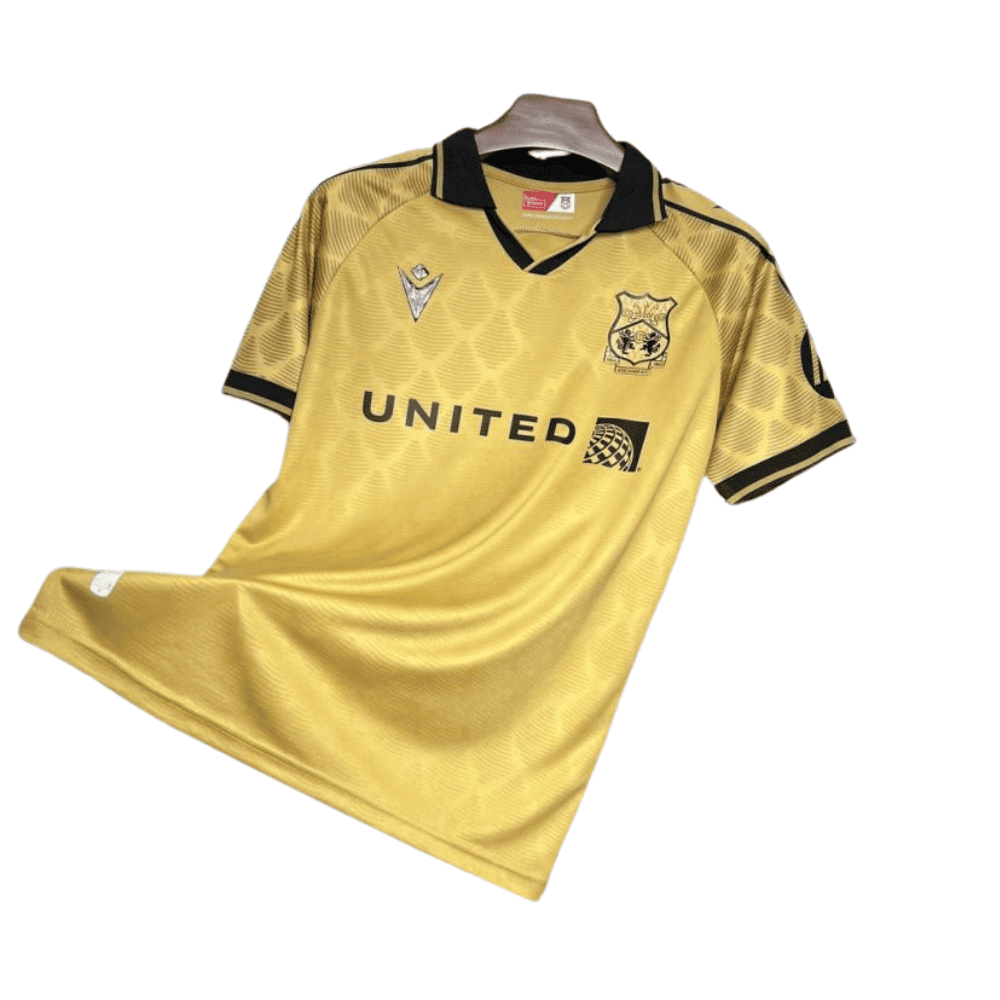 24/25 Wrexham Jersey – Gold Third